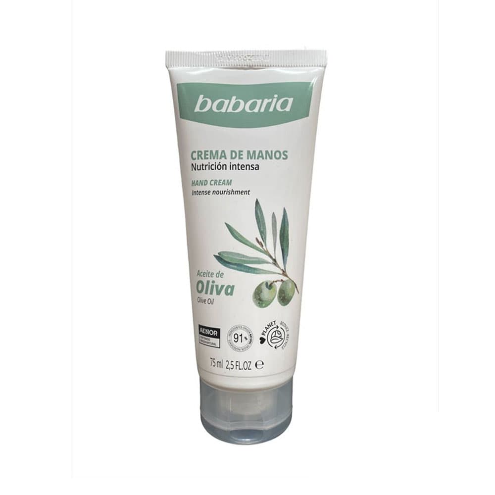 Creme Para Maos Babaria Aceite de Oliva - Roma Shopping