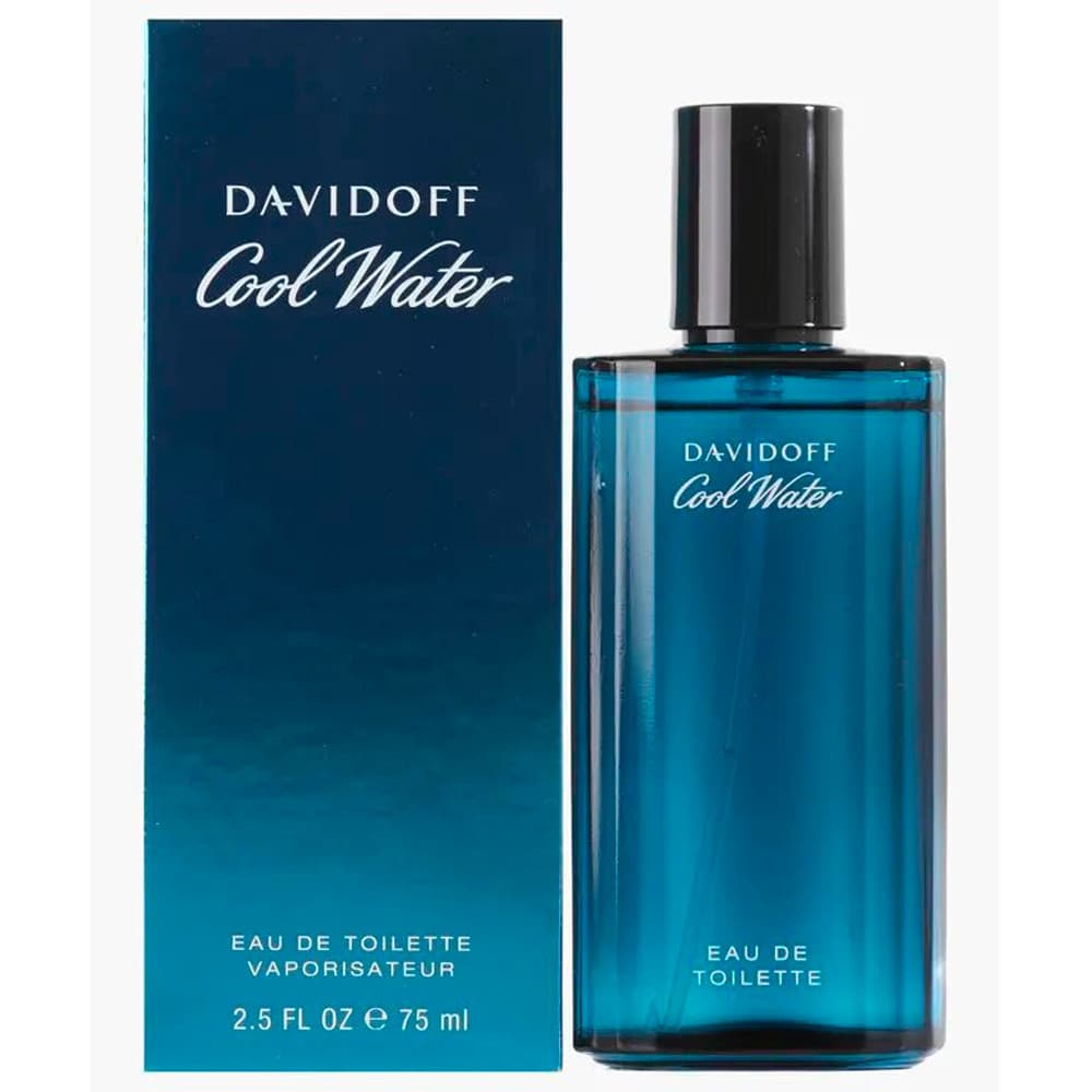 Davidoff Cool Water - Roma Shopping - Seu Destino Para Compras No Paraguai EDT 75ml