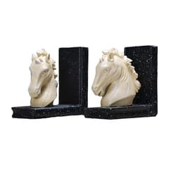 Decoracion Separador de Libros - Caballo Blanco