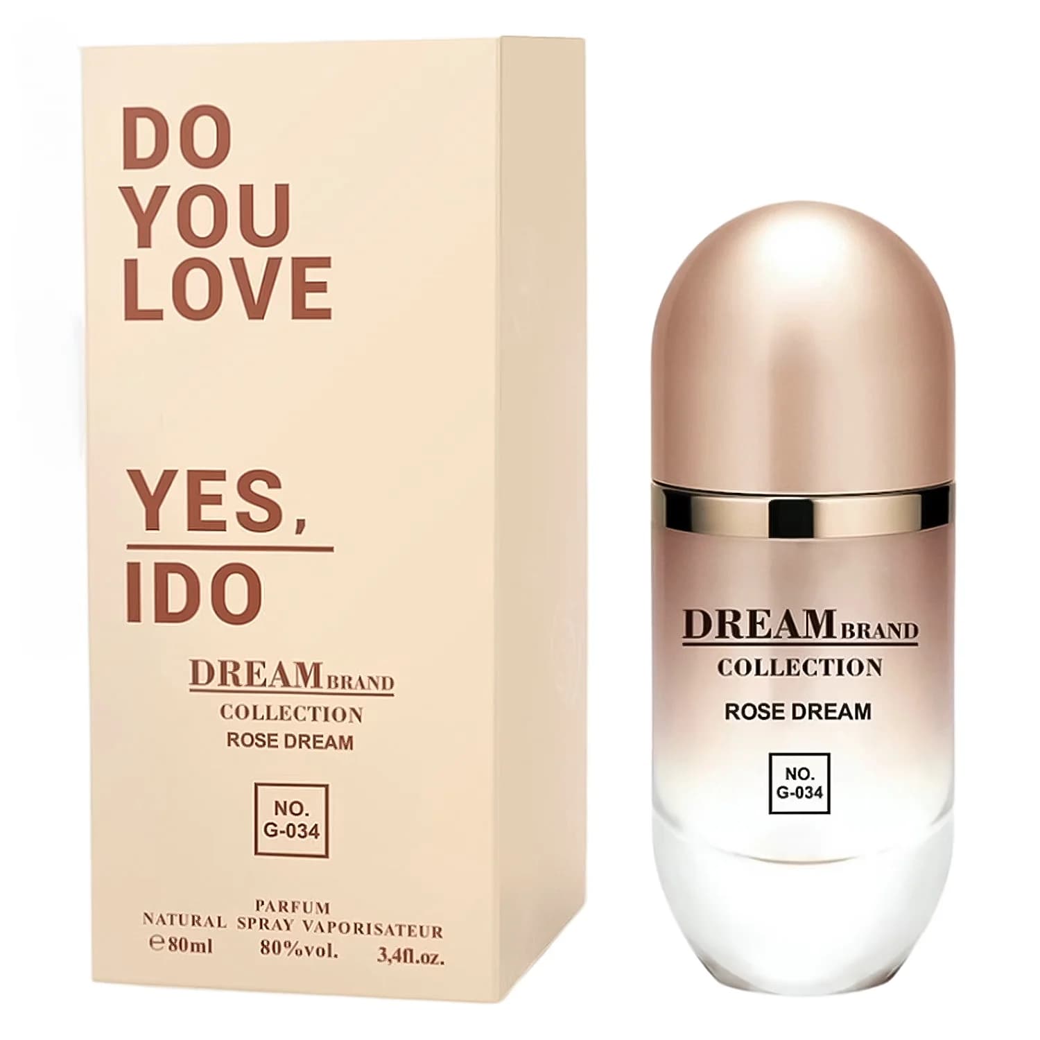 Dream Brand Collection G-034 Parfum - (Caixa Danificada) Parfum 80ml