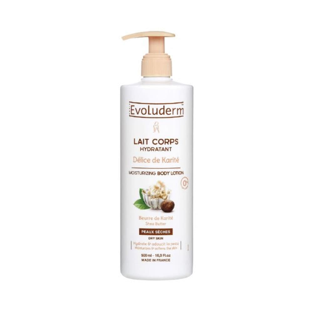 Evoluderm Leche Hidratante Evoluderm Lait Corps Delice de Karite 500ml