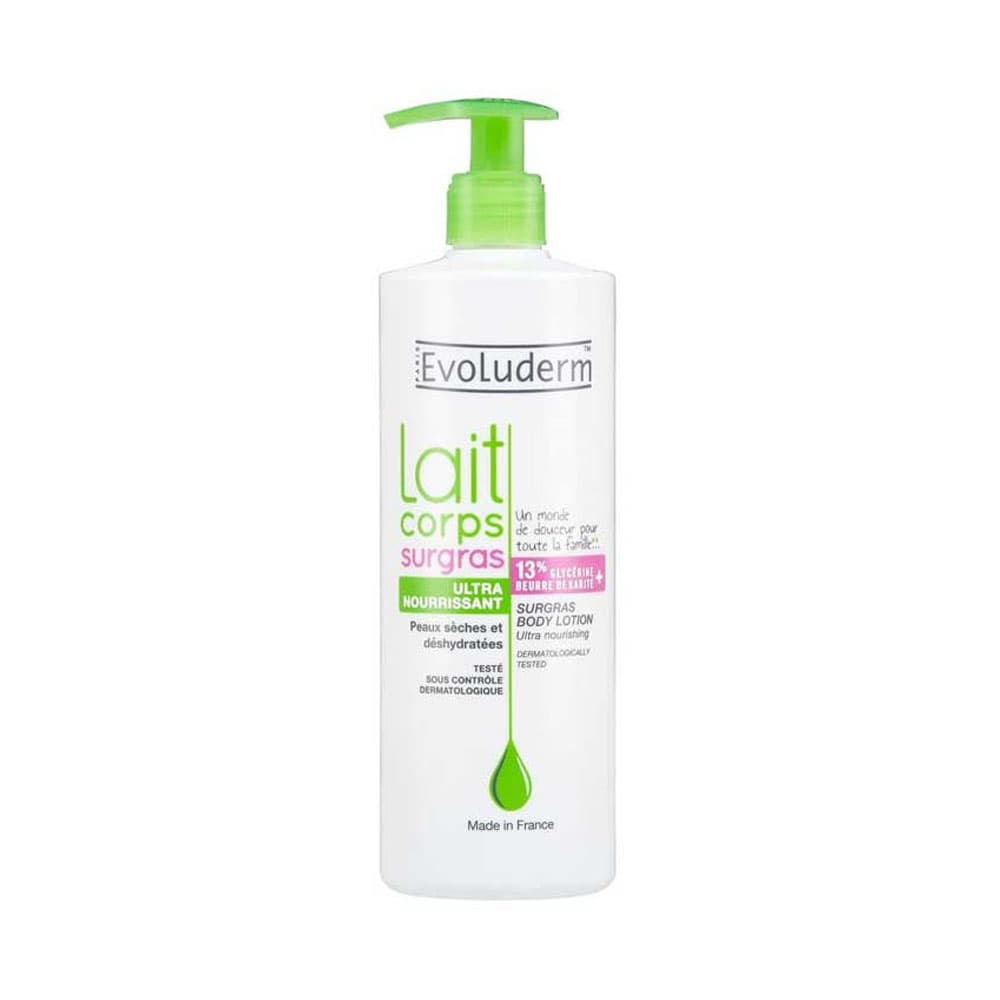 Evoluderm Leche Hidratante Evoluderm Lait Corps Surgras 500ml