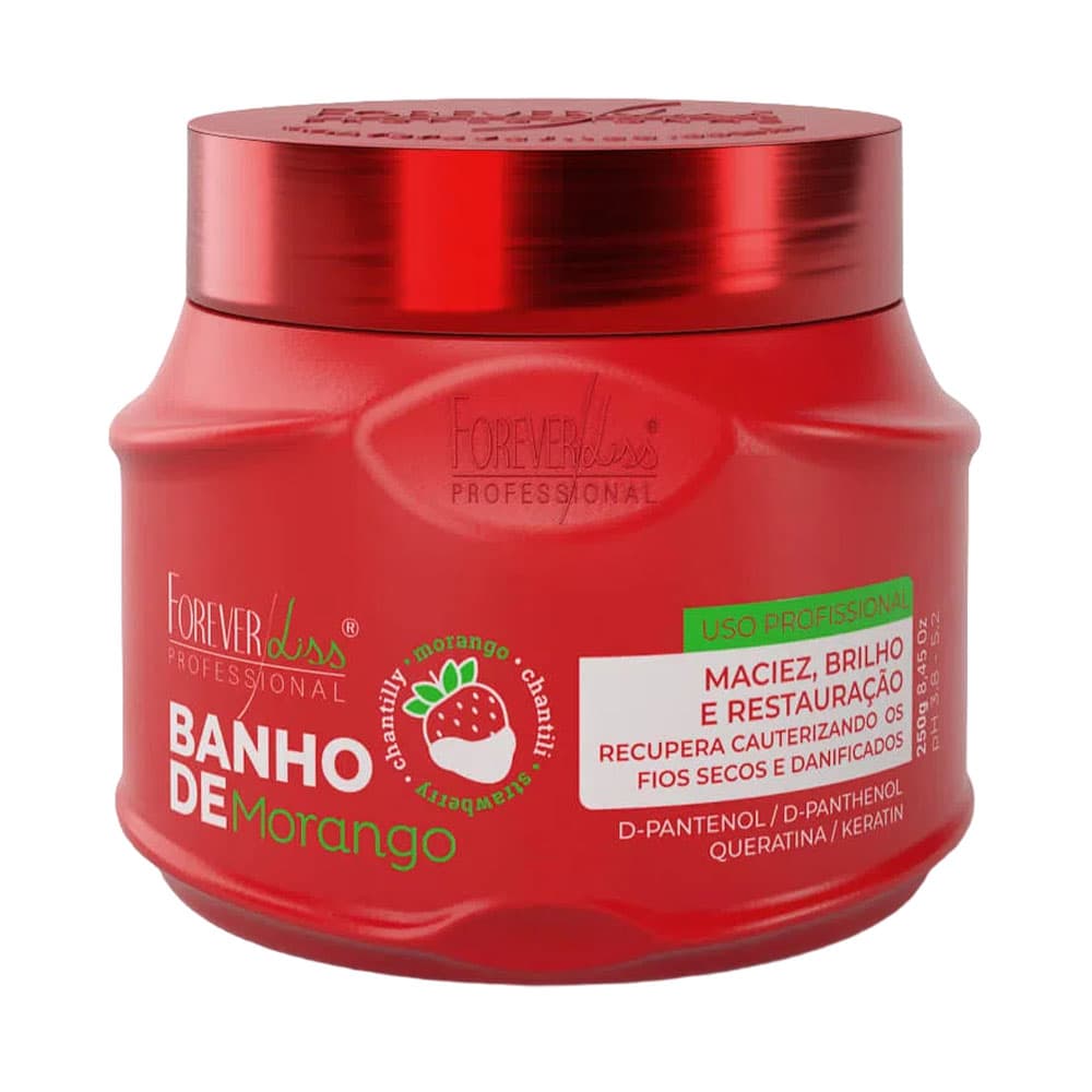 Forever-Liss Mascara Forever Liss Bano de Morango 250 Gr