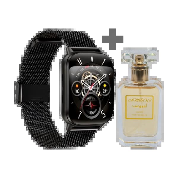 G-Tide Kit Relogio G-Tide S6 Pro Com Bluetooth - Preto + Ambos 30ml
