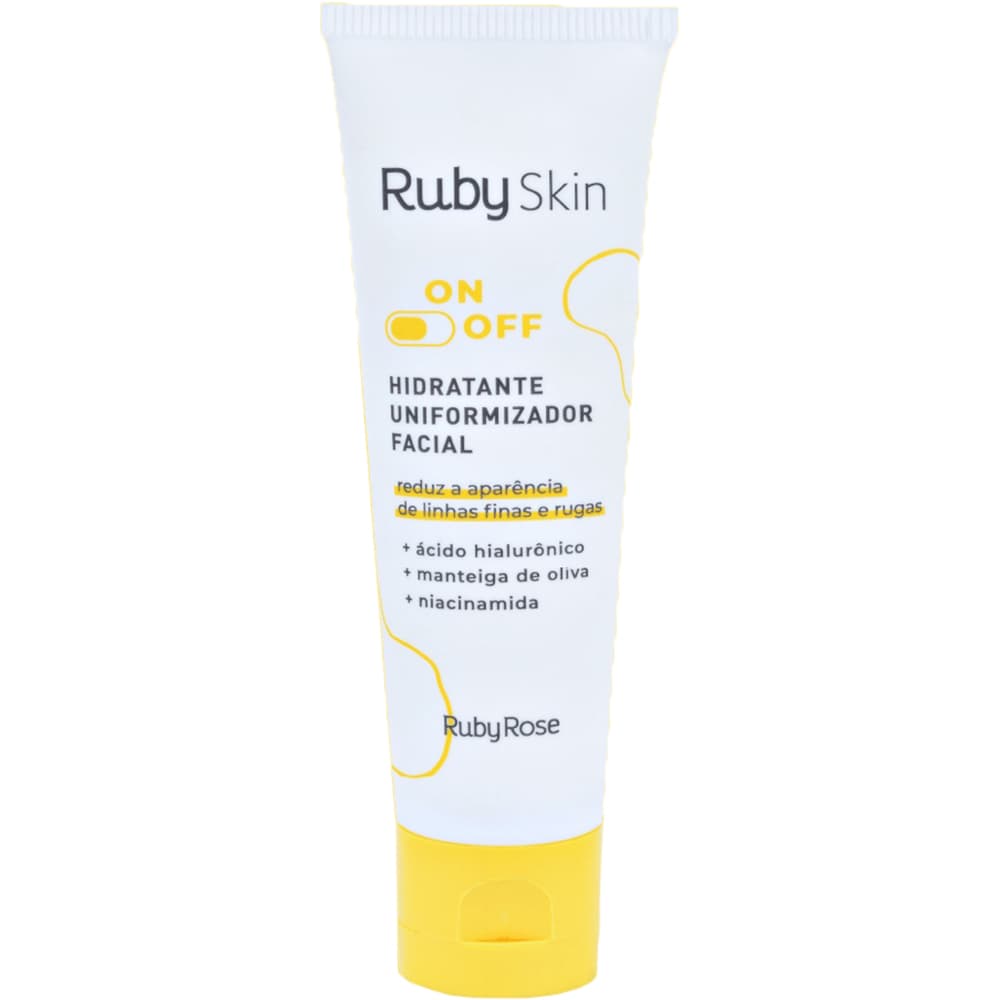 Hidratante Uniformizador Facial Da Ruby Rose On-Off Hb 408 - Roma Shopping