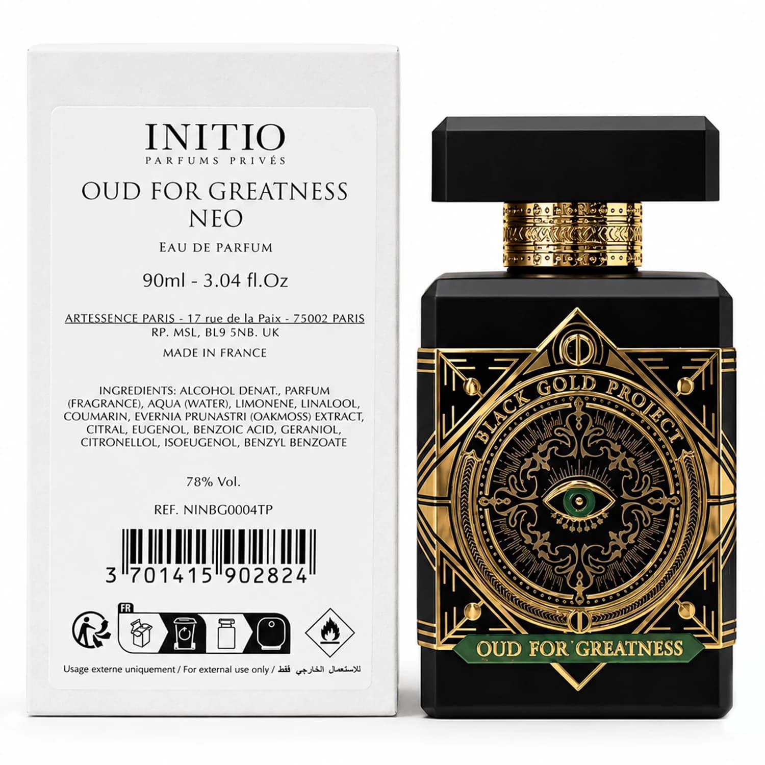 Initio Oud for Greatness Neo - (Tester) EDP 90ml