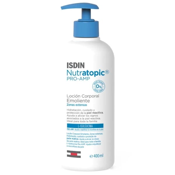 Isdin Locao Corporal Hidratante Isdin Nutratopic Pro-Amp 400ml