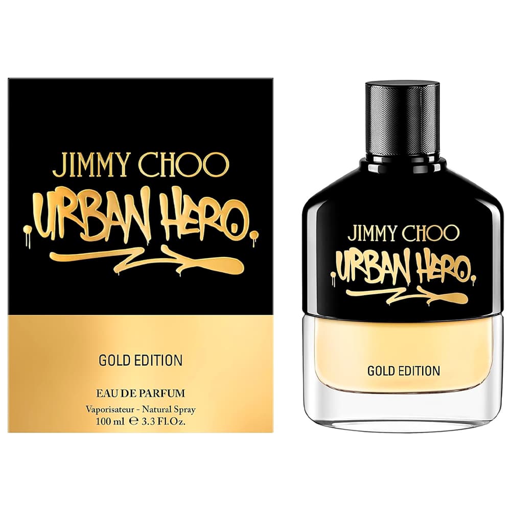 Jimmy Choo Urban Hero Gold Edition - Roma Shopping - Seu Destino Para Compras No Paraguai EDP 100ml