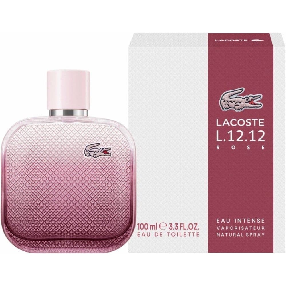 Lacoste L.12.12 Rose Eau Intense - Roma Shopping - Seu Destino Para Compras No Paraguai EDT 100ml