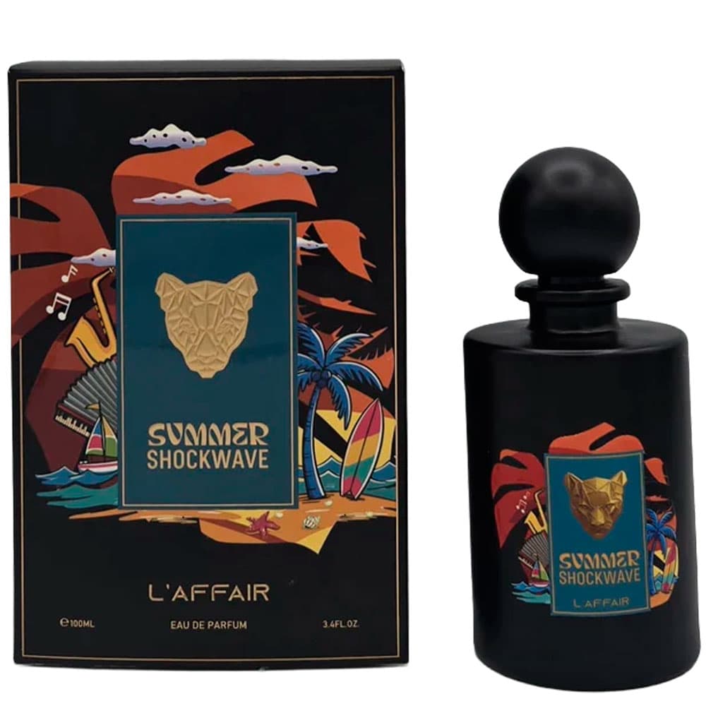 Laffair Summer Shockwave - Roma Shopping - Seu Destino Para Compras No Paraguai EDP 100ml
