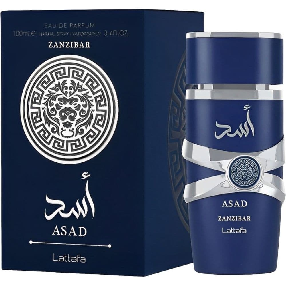 Lattafa Asad Zanzibar - Roma Shopping - Seu Destino Para Compras No Paraguai EDP 100ml