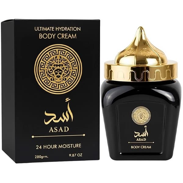 Lattafa Creme Corporal Hidratante Asad 280 G