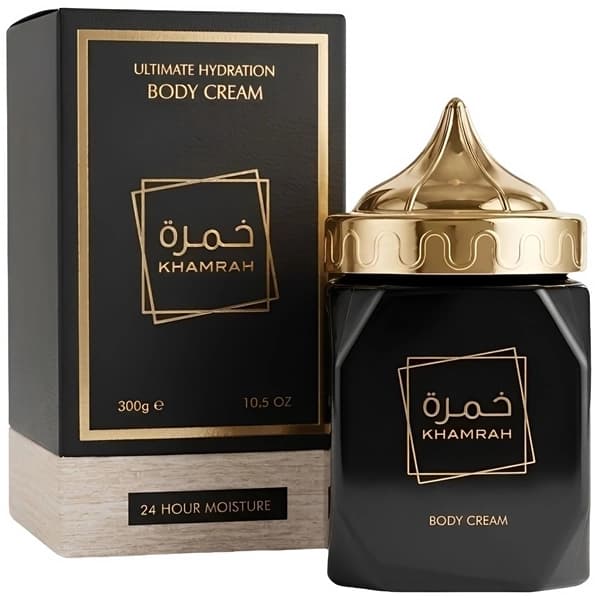 Lattafa Creme Corporal Hidratante Khamrah 300 G