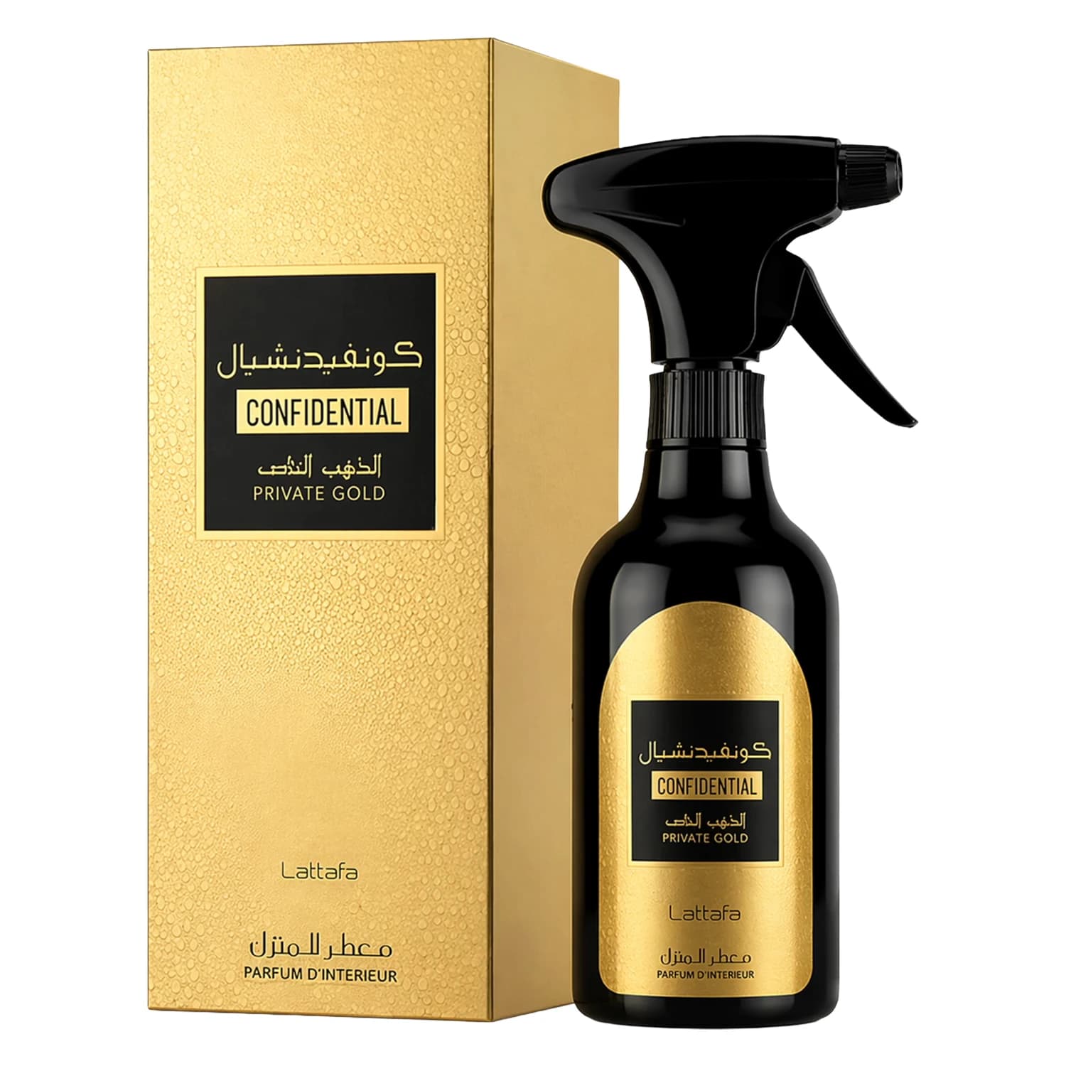 Lattafa De Ambiente Confidential Private Gold 450ml