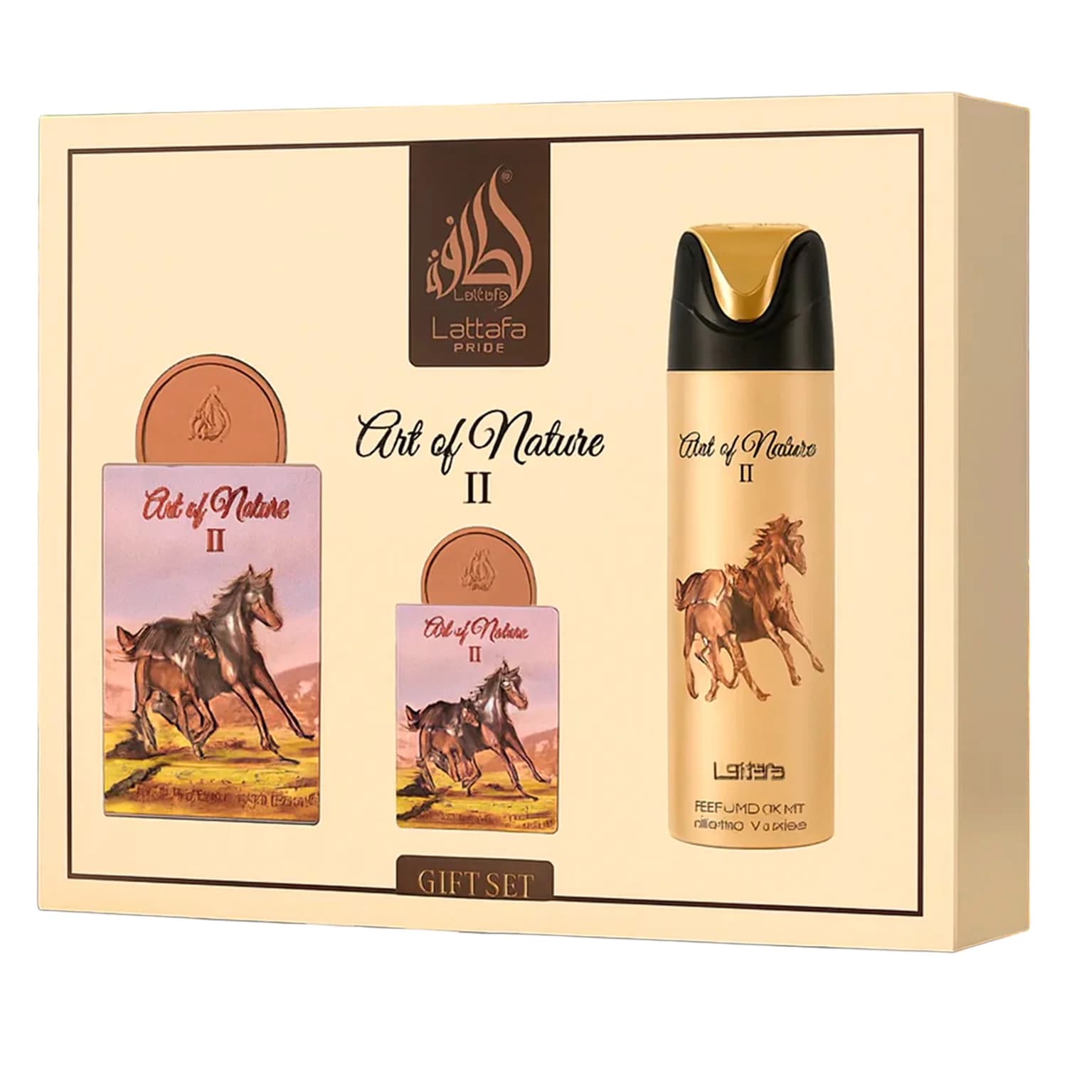 Lattafa Kit Art of Nature Ii - 3 Unidades EDP