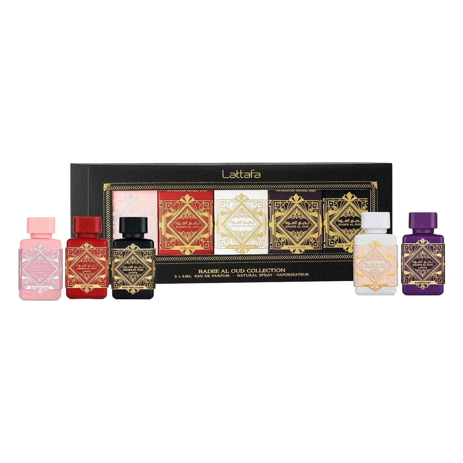 Lattafa Kit Badee Al Oud Collection 5X5Ml EDP 5ml