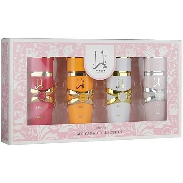 Lattafa Kit Yara Collection - 4 Unidades EDP 25ml