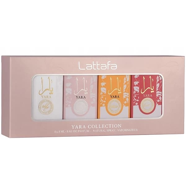 Lattafa Kit Yara Collection - 4 Unidades EDP 5ml
