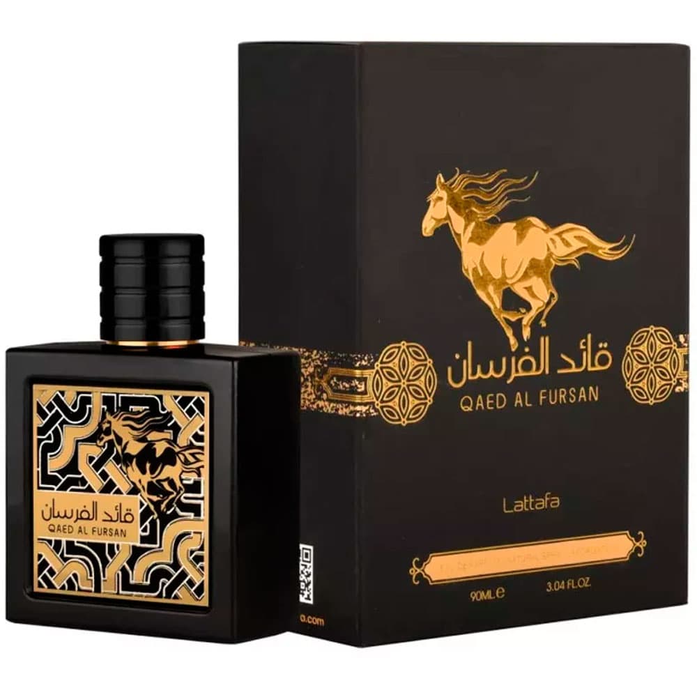 Lattafa Qaed Al Fursan - Roma Shopping - Seu Destino Para Compras No Paraguai EDP 90ml