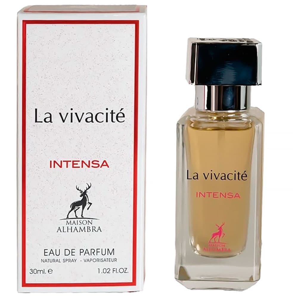 Maison Alhambra La Vivacite Intensa - Roma Shopping - Seu Destino Para Compras No Paraguai EDP 30ml