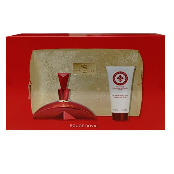 Marina de Bourbon Kit Rouge Royal + Locao + Estojo EDP 100ml
