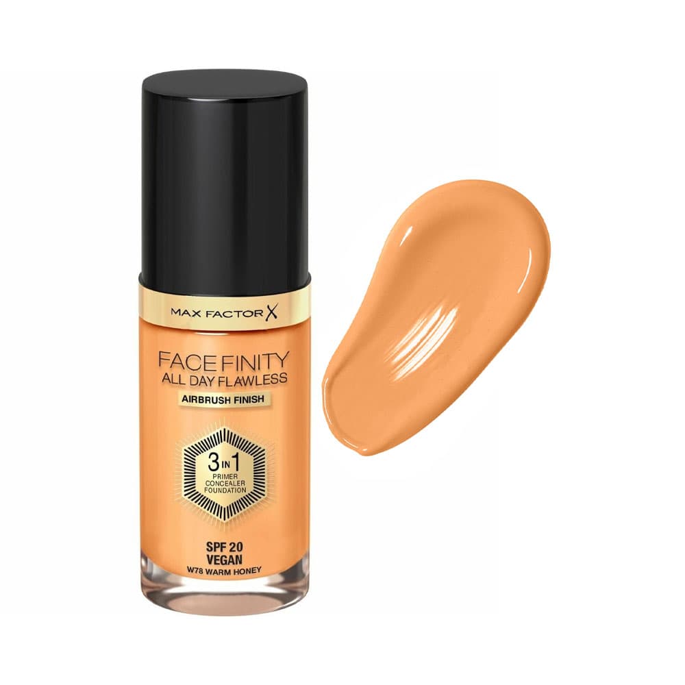 Max-Factor Base de Maquillaje Max Factor Facefinity Airbrush Finish W78 Warm Honey