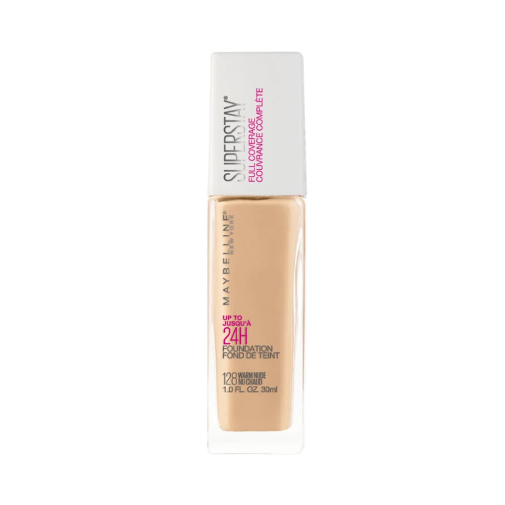 Maybelline Base de Maquillaje Maybelline Super Stay Full Coverage 128 Warm Nude 30ml