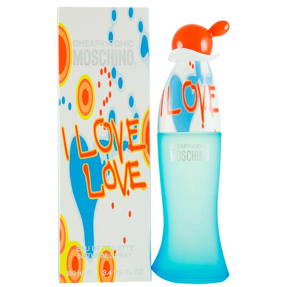 Moschino I Love Love - Roma Shopping - Seu Destino Para Compras No Paraguai EDT 100ml