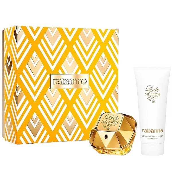 Paco Rabanne Kit Lady Million + Locao Corporal EDP 80ml