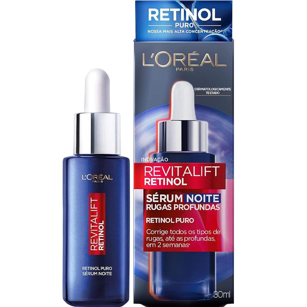 Serum Loreal Revitalift Retinol Noite - Roma Shopping