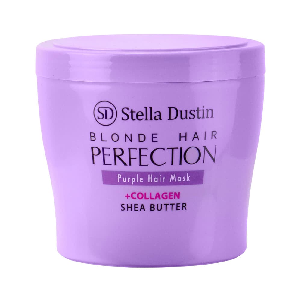 Stella Dustin Mascara Capilar Blonde Hair Perfection Purple Shea Butter 400ml