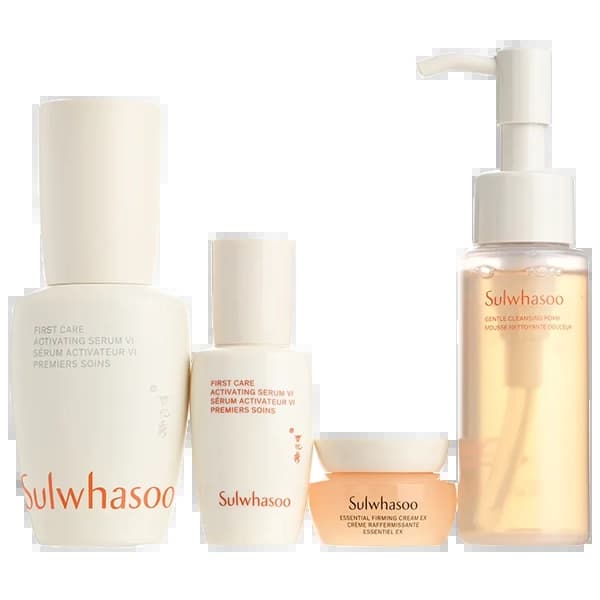 Sulwhasoo Kit Limpeza Facial Sulwhasoo First Care Activating Serum Vi Set