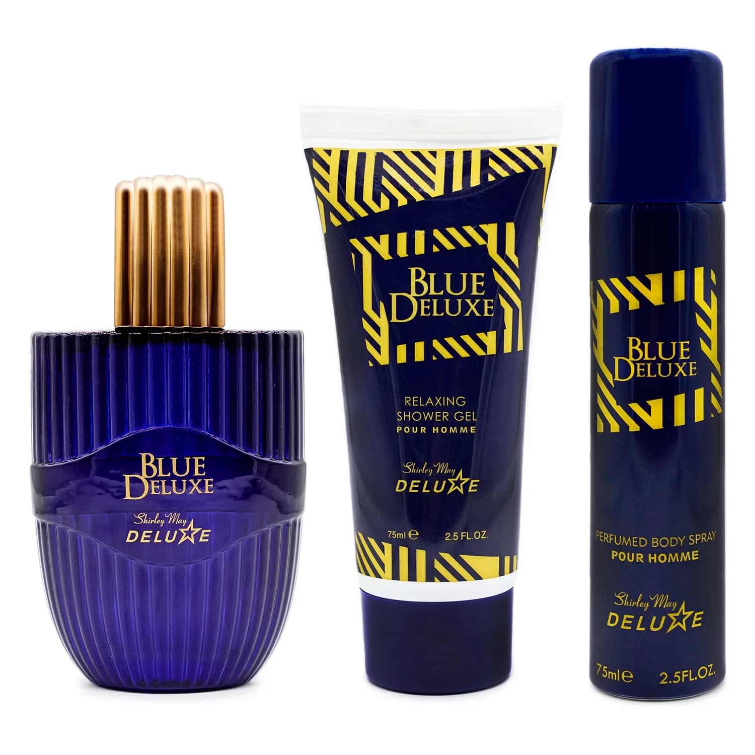 Swiss Arabian Kit Shirley May Deluxe Blue Deluxe EDT 75ml