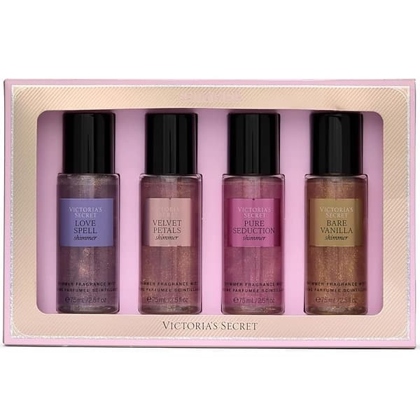 Victoria's Secret Kit Colonia Victoria'S Secret Shimmer Brume Parfumee - 4 Unidades EDC 75ml