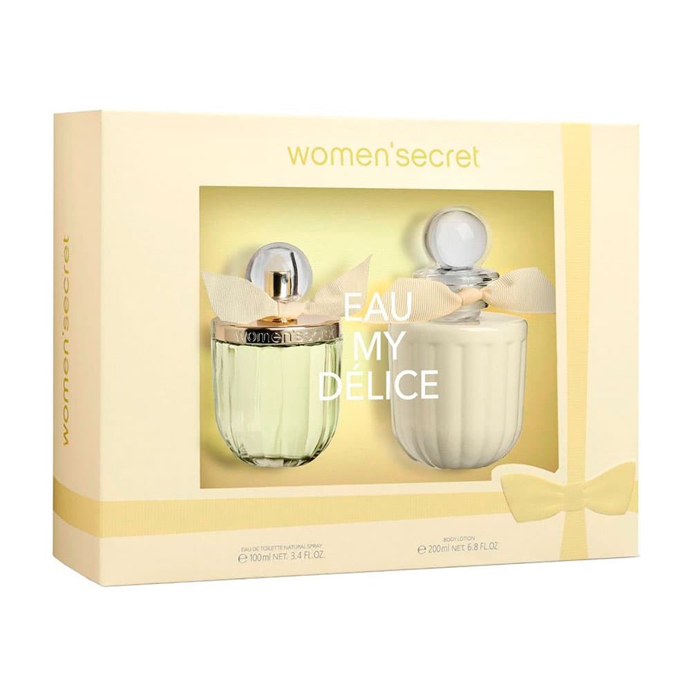 Women-Secret Kit Secret Eau My Delice +Crema Hidratante EDT 100ml