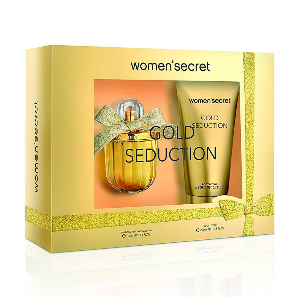 Women-Secret Kit Secret Gold Seduction +Crema Hidratante EDT 100ml
