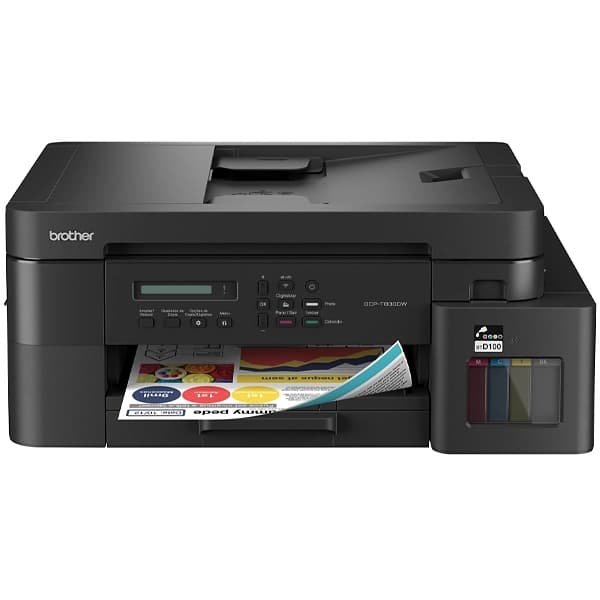 Brother Impressora Multifuncional Brother DCP-T830DW com Wi-Fi 220 - 240 V ~ 50 60 Hz - Preta