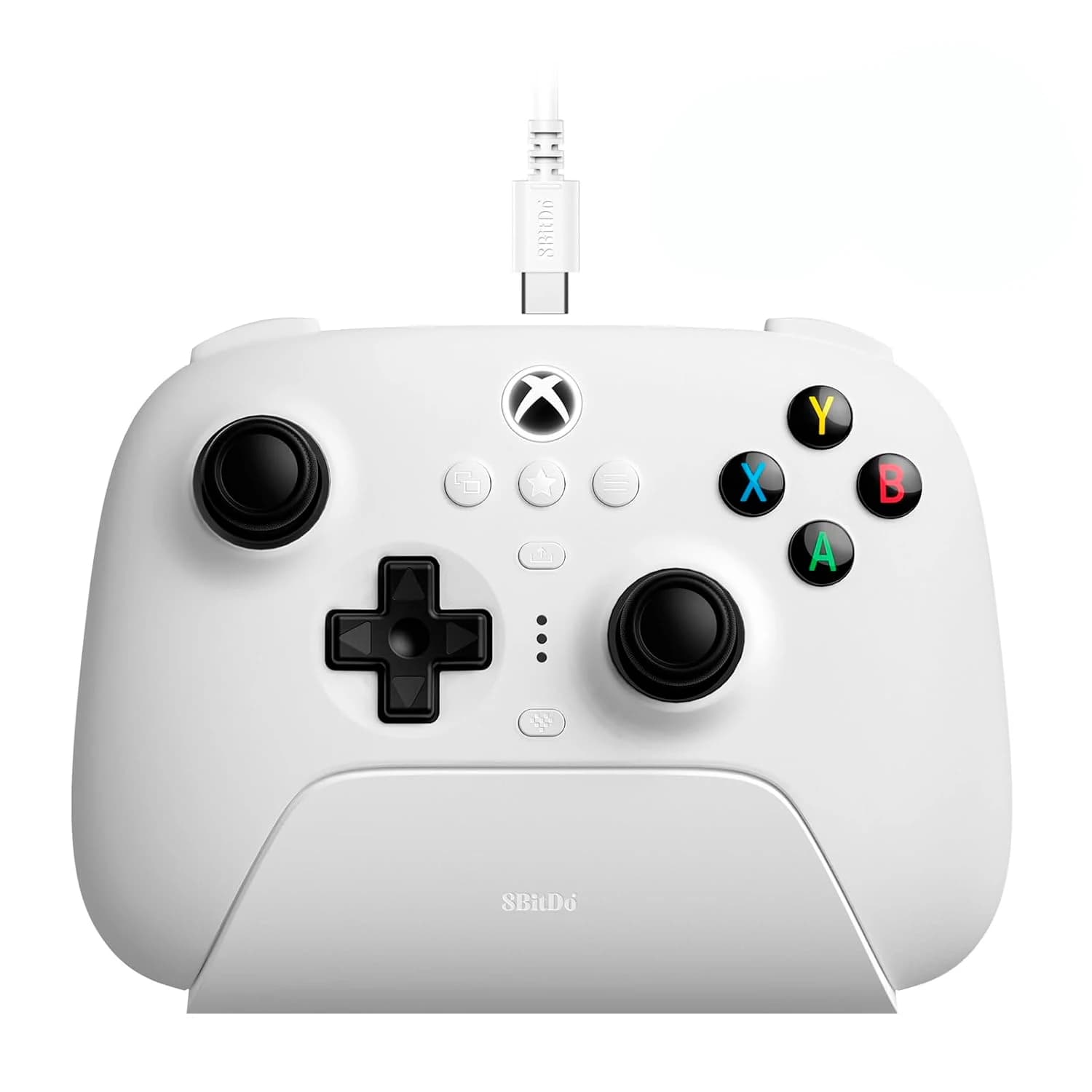 Controle 8BitDo Ultimate 3 81HB01D Sem Fio para Xbox Series - Branco (1 Mês Gamepass)