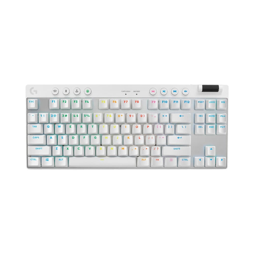 Logitech Teclado Gamer Logitech 920 012143 Pro X Tkl White