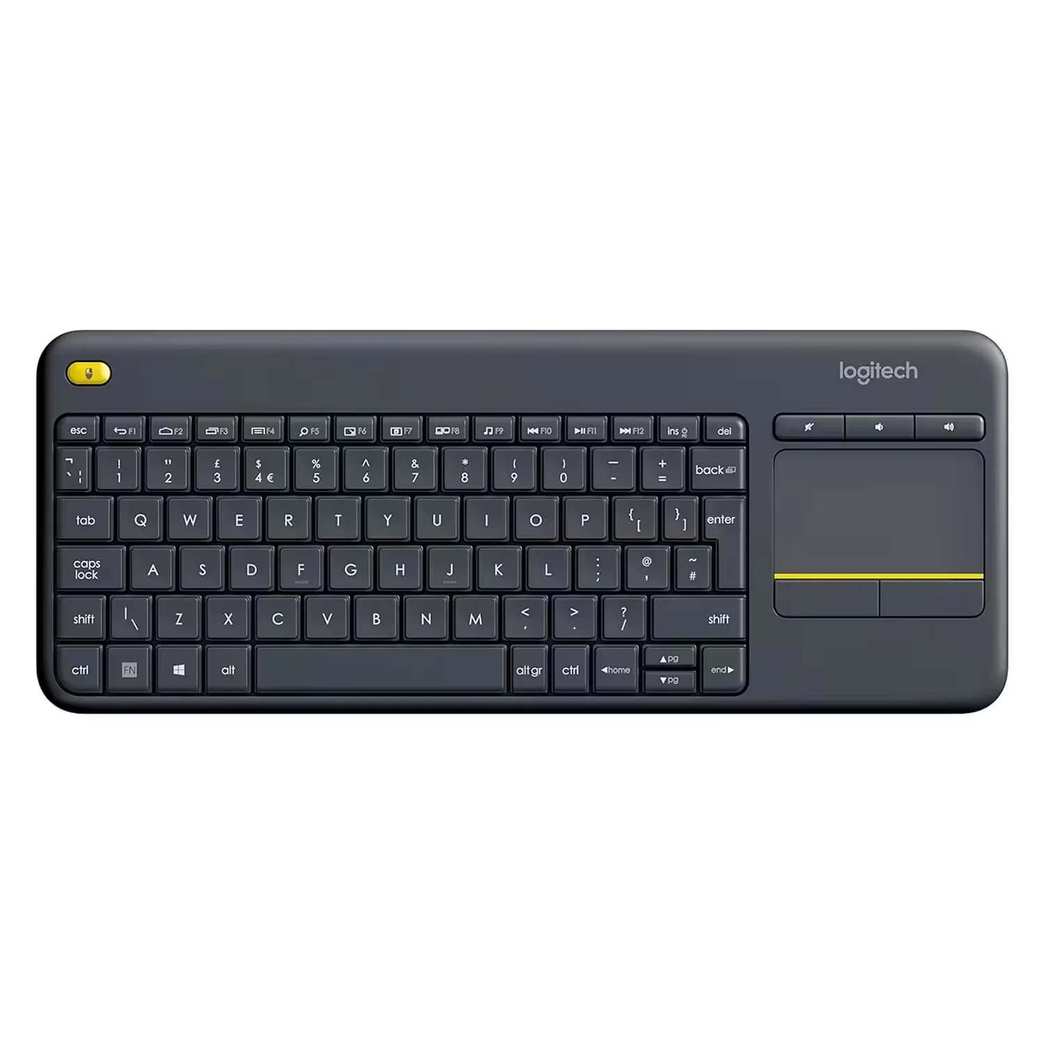 Logitech Teclado Inalámbrico Logitech K400 Plus Con Touchpad