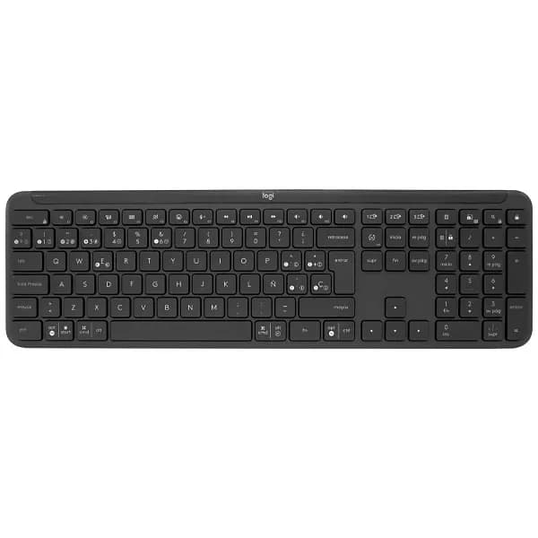 Logitech Teclado Inalámbrico Logitech Signature Slim K950 920 012593 Blanco (Español)