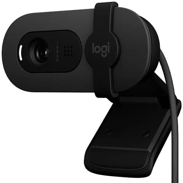 Logitech Webcam Logitech Brio 100 USB 2MP - Preta