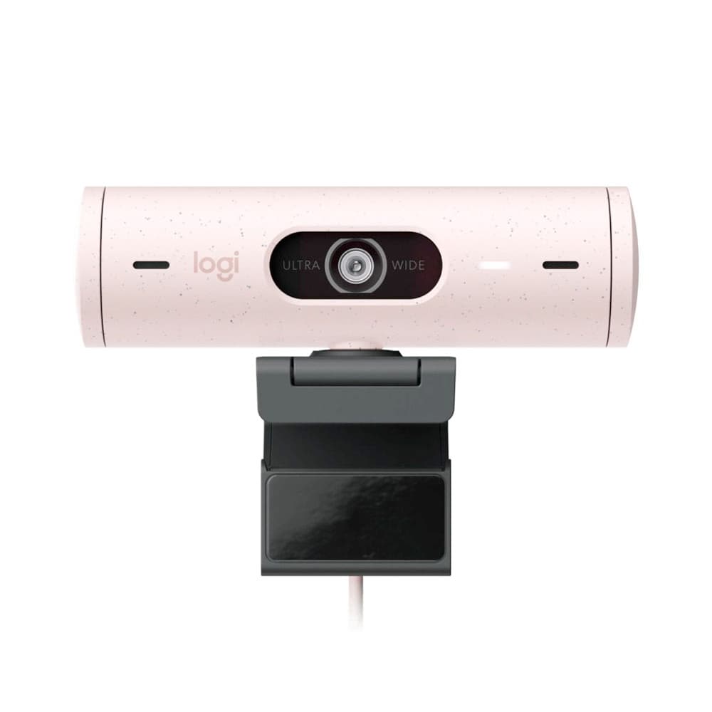 Logitech Webcam Logitech Brio 500 Full Hd 1080 P Com Hdr Rosa (960 001418)