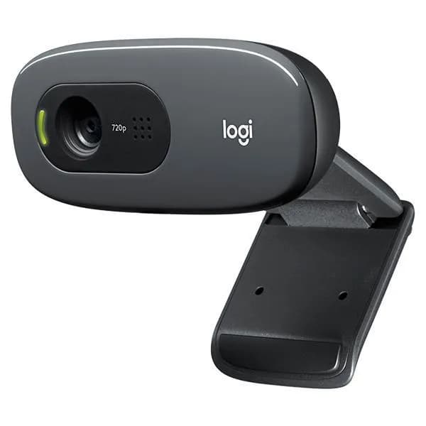 Logitech Webcam Logitech C270 USB - Cinza Preta
