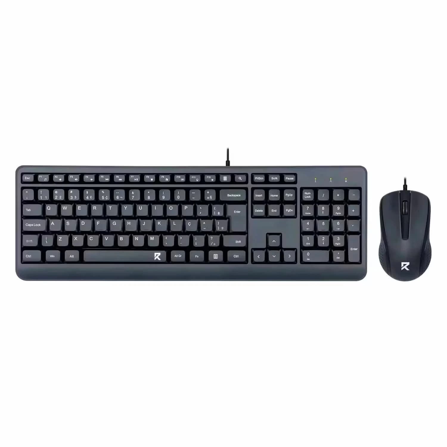 Redragon Kit Teclado e Mouse Redragon R Office BS-7092 USB - Preto