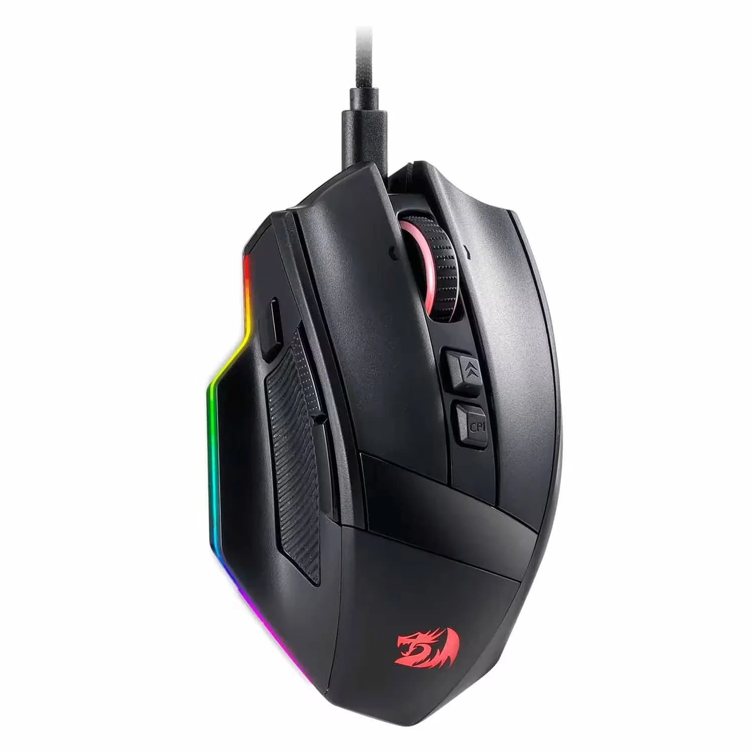 Redragon Mouse Gamer Redragon Rind M813 16000 DPI RGB - Preto