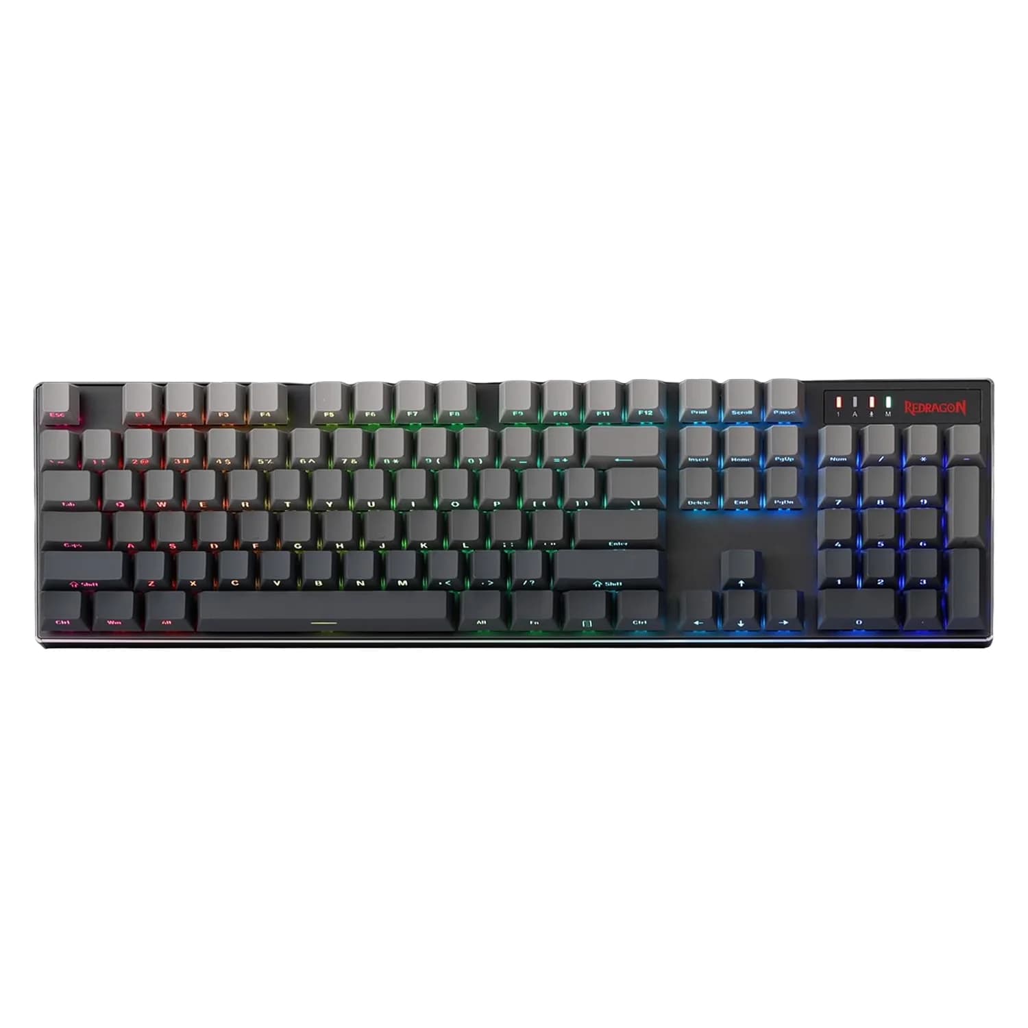 Redragon Teclado Gamer Redragon Dharma Pro K556SP-RGB-PRO RGB USB-C - Preto