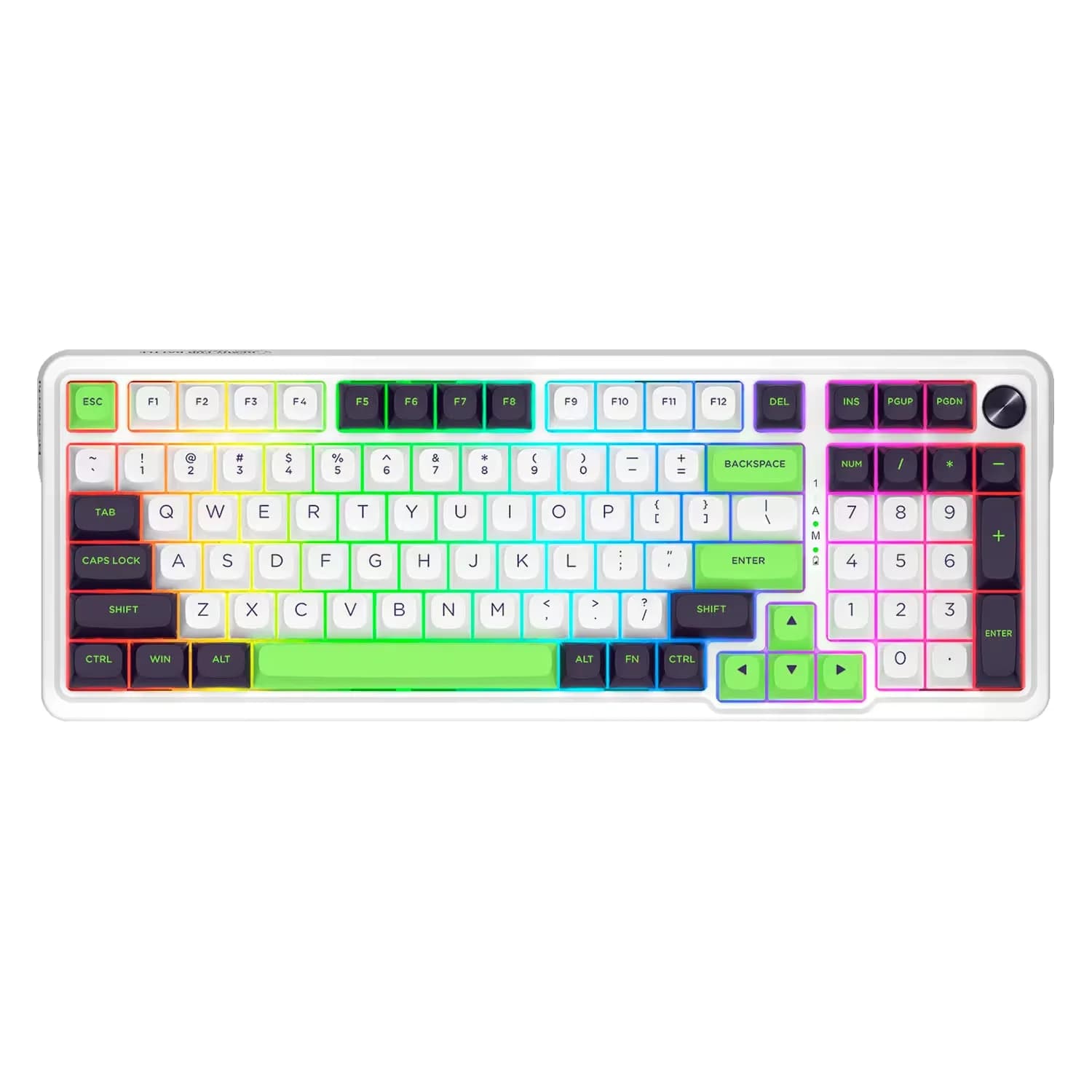 Redragon Teclado Gamer Redragon Eisa Max K686WBG RGB Wired - Branco
