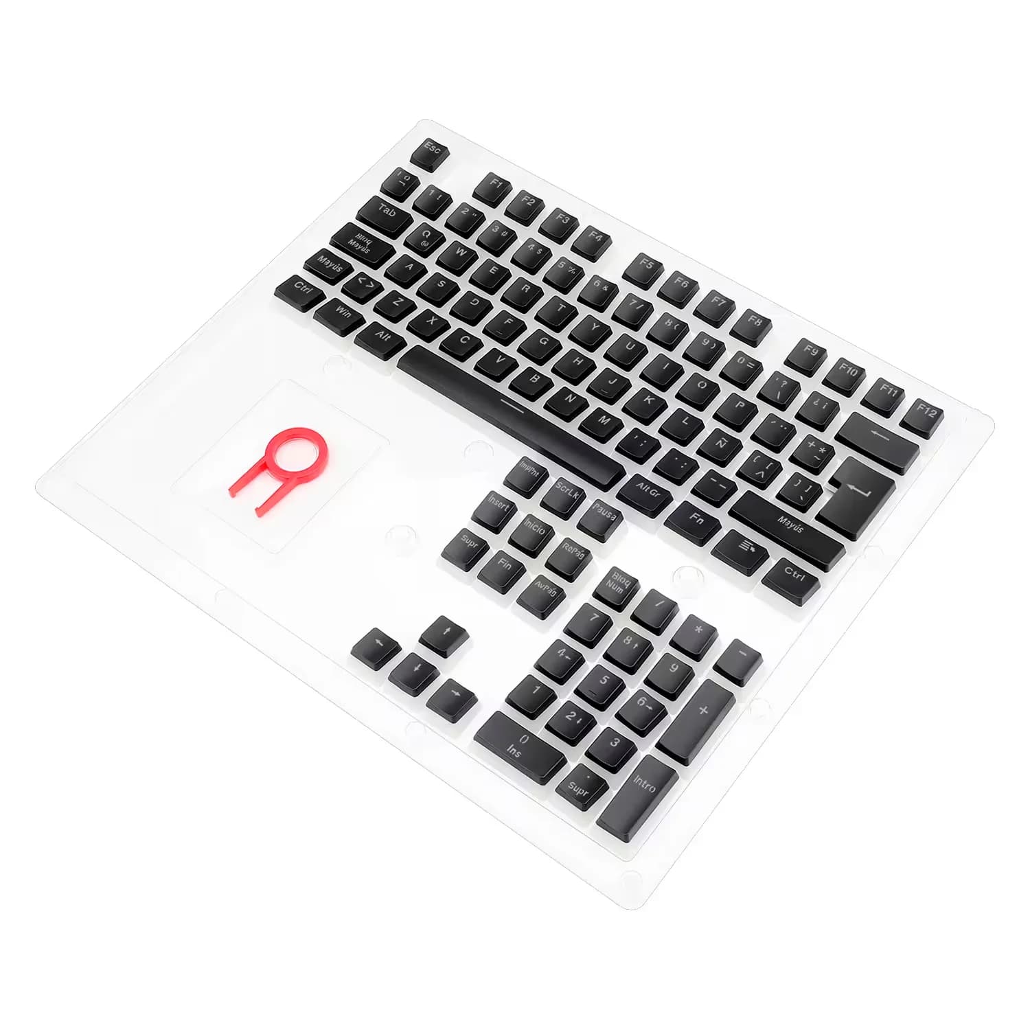Redragon Teclas para Teclado Redragon Scarab A130B-SP - Preto