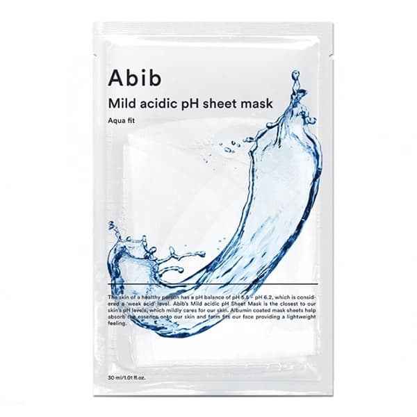 Abib Máscara Facial Abib Mild Acidic Ph Sheet Mask Aqua Fit - 1 Unidade